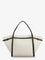 Tod'S Tim canvas and leather Medium Shopping Bag - Bianco