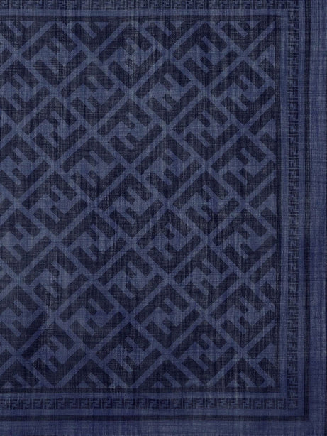 Fendi Wool and silk scarf - Abisso