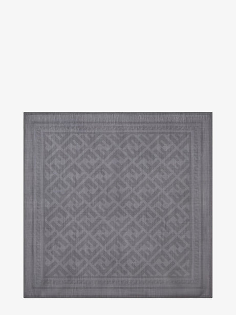 Fendi Wool and silk scarf - Grigio Chiaro
