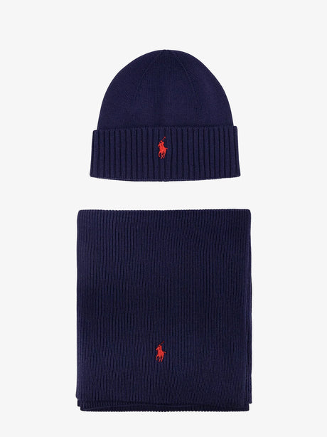 Polo Ralph Lauren Wool Scarf/Hat Box - Navy