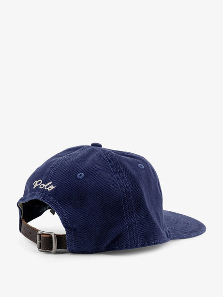 Polo Ralph Lauren Denim hat with logo on the front - Newport Navy X