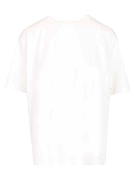 Jacquemus Cotton And Silk T-Shirt - White
