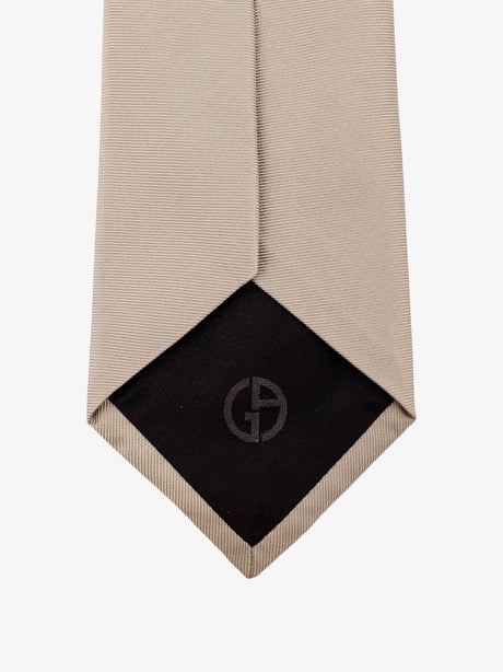 Giorgio Armani Silk tie - Beige