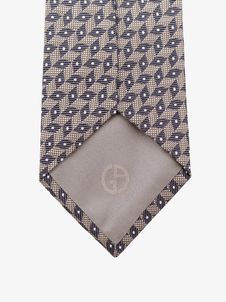 Giorgio Armani Silk tie - Beige