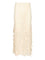 Toteme Floral Guipure Lace Skirt - White