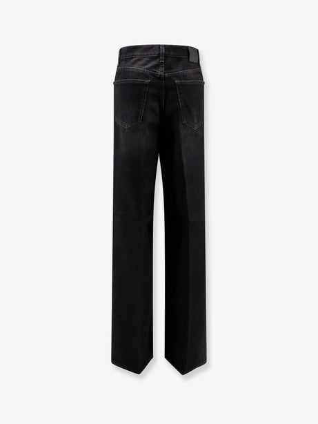 Toteme Black denim jeans - Faded Black