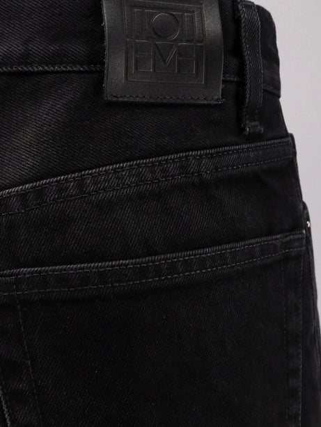 Toteme Black denim jeans - Faded Black