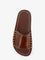 Toteme Low leather sandals with metal studs on the sides - Sienna