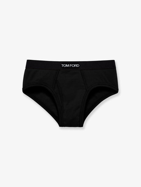 Tom Ford Stretch cotton brief - Black