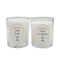 Warm Candle Set 80g x2