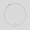 TORY BURCH Miller Pave Chain Bracelet Tory Silver RS-80997