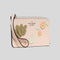KATE SPADE Lucy Floral Small Card Holder Wristlet Fresh Peach Multi RS-KP011