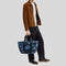 COACH Small Tour Tote Bag With Camo Print Blue Multi RS-CDQ74