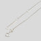 TORY BURCH Miller Pave Chain Bracelet Tory Silver RS-80997
