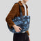 COACH Small Tour Tote Bag With Camo Print Blue Multi RS-CDQ74