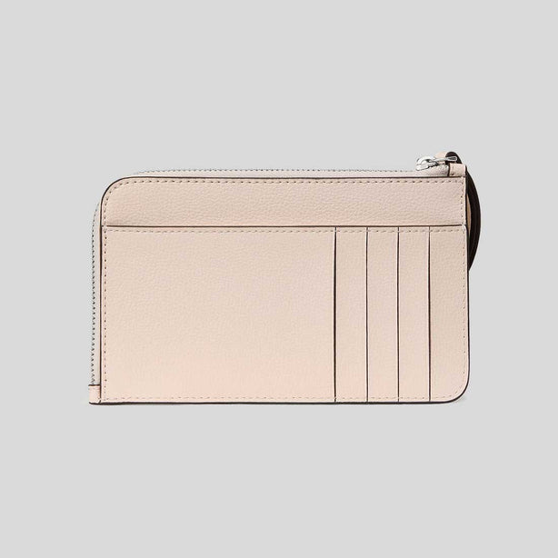 KATE SPADE Lucy Floral Small Card Holder Wristlet Fresh Peach Multi RS-KP011
