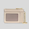 KATE SPADE Spade Flower Key Ring Card Holder Dark Beige RS-KN773