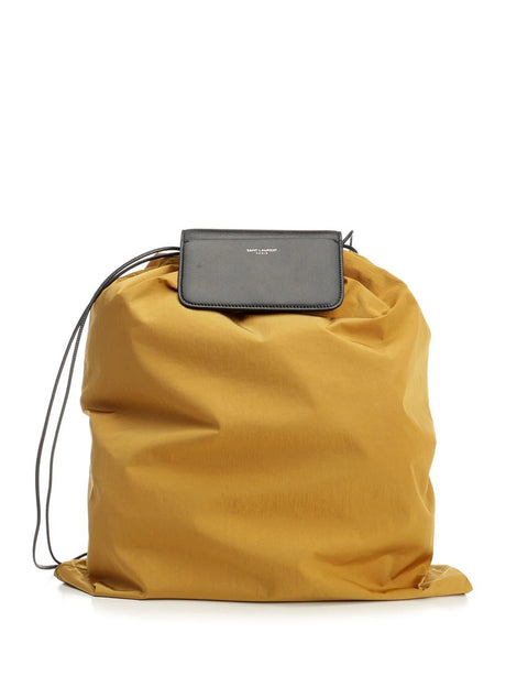 Saint Laurent Foldable Clutch - Yellow