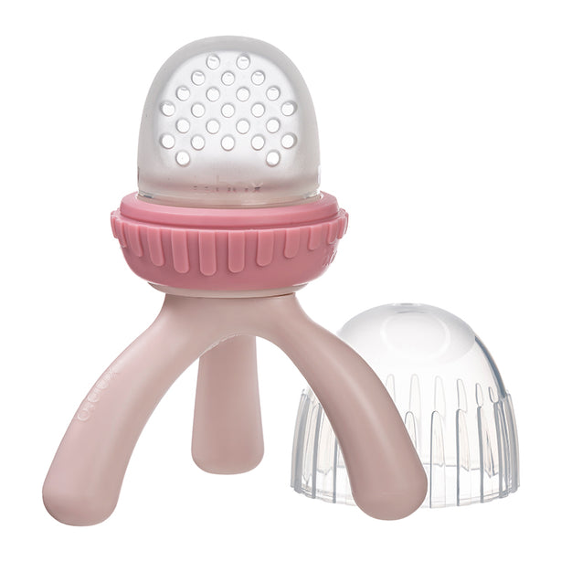 B.box Silicone Fresh Food Feeder | 4 months+ | Blush