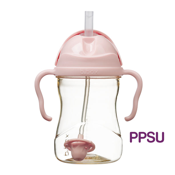 B.Box PPSU Sippy Cup 8oz | 6 months+ | Blush