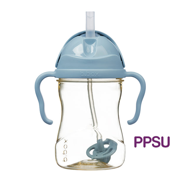 B.Box PPSU Sippy Cup 8oz | 6 months+ | Ocean
