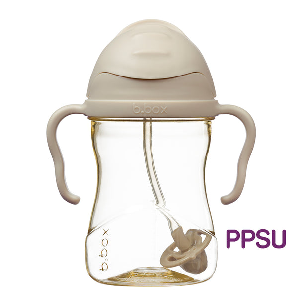 B.Box PPSU Sippy Cup 8oz | 6 months+ | Latte