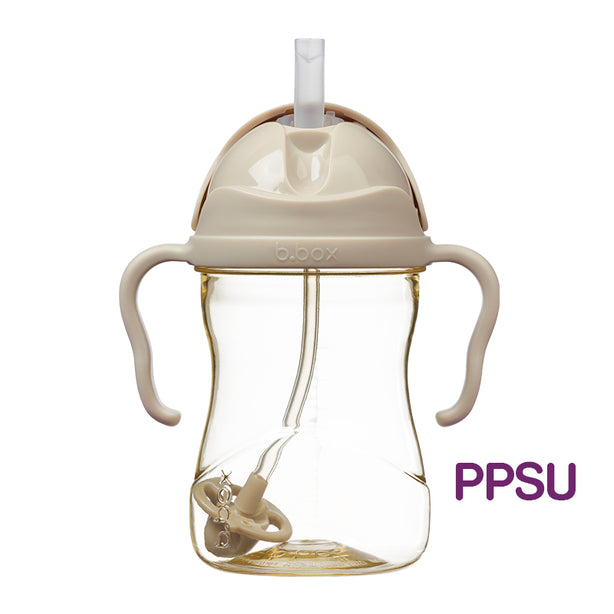 B.Box PPSU Sippy Cup 8oz | 6 months+ | Latte