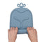 B.Box Roll + Go Mealtime Mat with Spoon | Travel Friendly | 6 months+ | Lullaby Blue