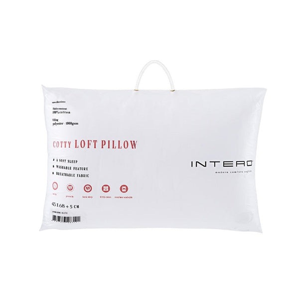 Intero I Cotty / Lofty I Vacuum Packed Luxury I Tencel Pillow I Loft Pillow