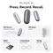 PLAUD NotePin Wearable AI Voice Recorder -Transcribe & Summarize with AI. Support 112 Languages (2 wearing styles)