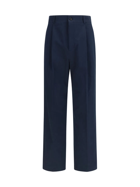 Valentino Straight Pants - Navy