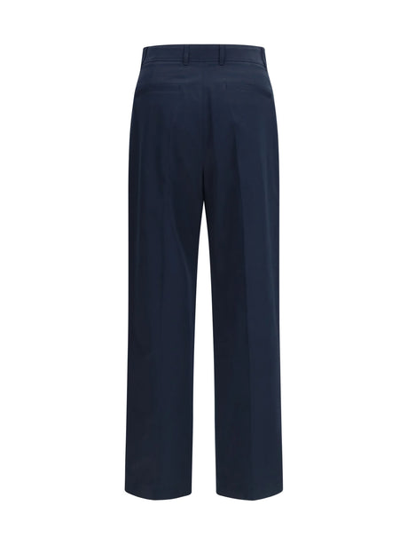 Valentino Straight Pants - Navy