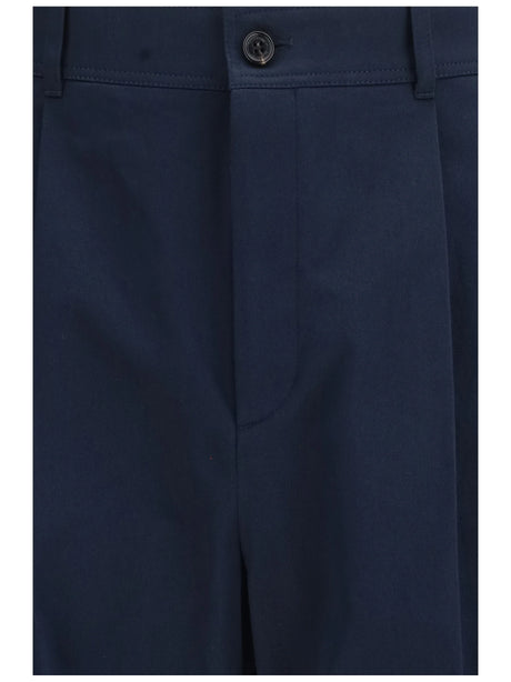 Valentino Straight Pants - Navy
