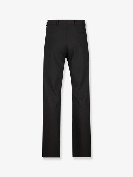 Gucci GG wool blend trousers - Black