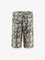 Loewe Paula's Ibiza - Terrycloth shorts with iconic print - Beigeblack