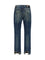 Versace Distressed straight-leg Jeans - Dirty Blue