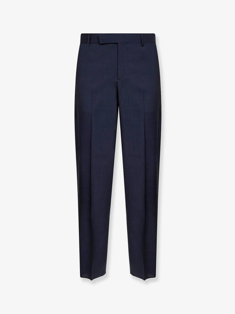 Fendi Virgin wool trousers - Dark Blu