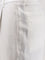 Boss Port linen trousers - White