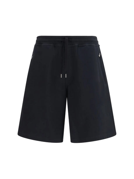 Brunello Cucinelli Cotton jogging Shorts - Black