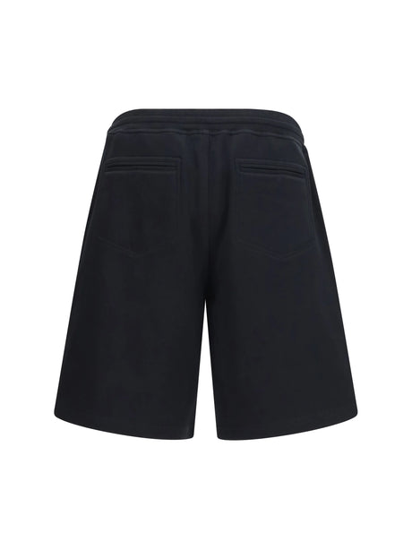 Brunello Cucinelli Cotton jogging Shorts - Black