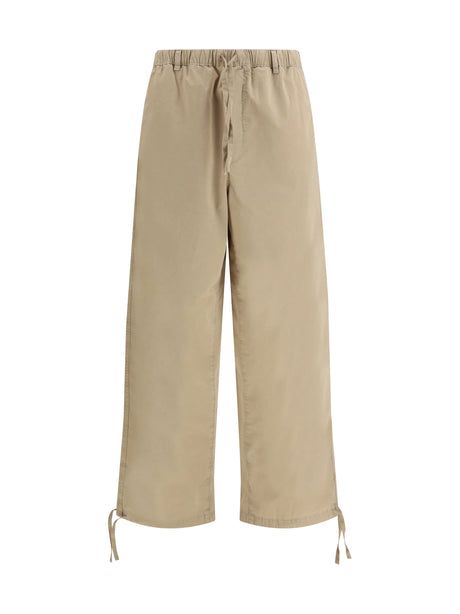 Ferragamo Loose-fit Pants - Safari