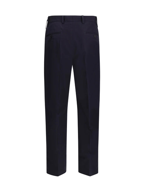 Prada Tailored cotton poplin Pants - Blue