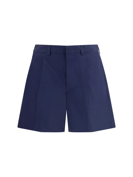 Prada Cotton Shorts - Navy