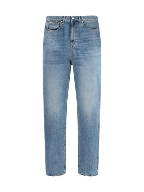 Gucci Slim-fit Pants in certified cotton denim - Light Blue