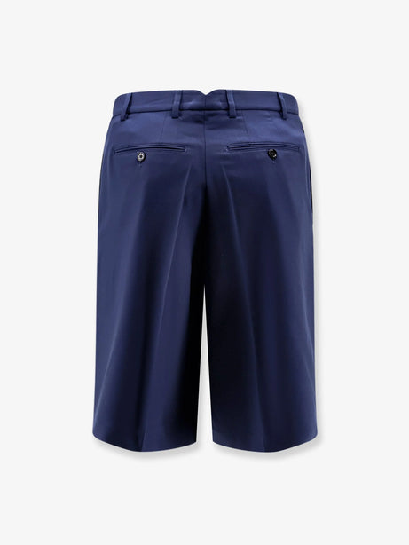 Ami Paris Virgin wool shorts - Encre