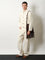 Valentino Five pockets cotton trousers - Avorio