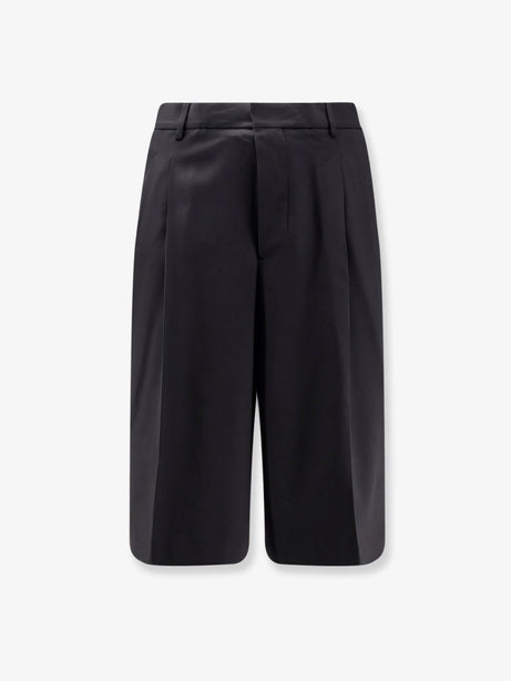 Ami Paris Virgin wool shorts - Noir