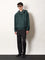 Gucci Wool trousers with Gucci detail - Dark Grey Green Mc