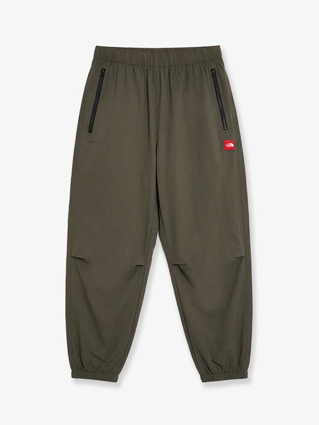 The North Face Nylon trousers with patch logo on the side - New Taupe Green