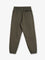 The North Face Nylon trousers with patch logo on the side - New Taupe Green
